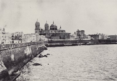 Cadiz: South Walls (s/v foto) av Spanish Photographer