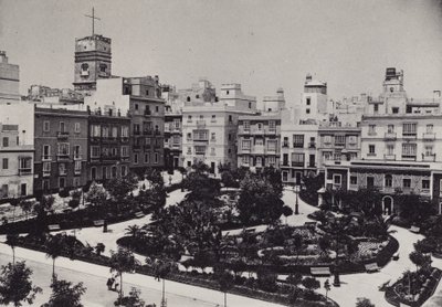 Cadiz: Plaza de Guerra Jimenez (s/v foto) av Spanish Photographer