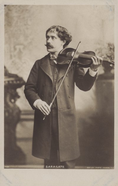 Pablo de Sarasate, spansk violinist och kompositör av Spanish Photographer