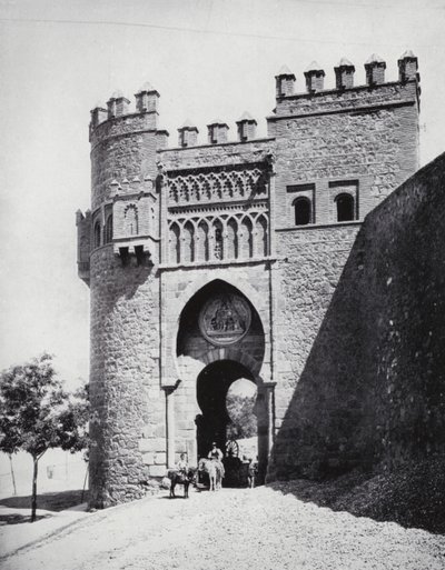 Puerta Del Sol, Toledo (svartvitt foto) av Spanish Photographer