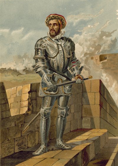 Antonio de Leiva, spansk general under de italienska krigen av Spanish School