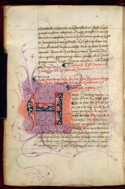 Burney 252, f. 4v, pusselinitial 