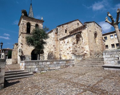 San Ciprianos kyrka av Spanish School