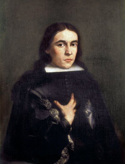 Fernando VALENZUELA kallad "El duende de Palacio" (1636-1692), spansk premiärminister för Mary Anne av Österrike (Marianne av Österrike av Spanish School