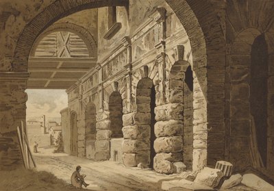 Domitianus galleri, Rom av Spanish School