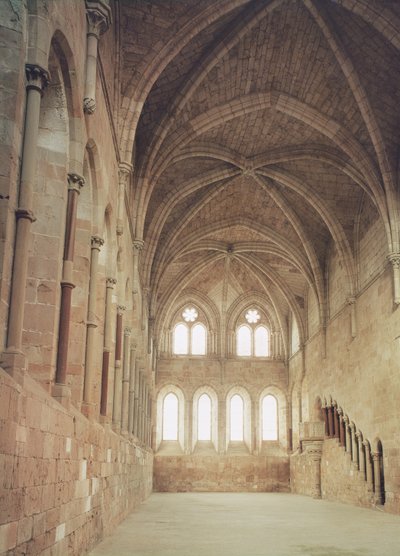 Interiör av klostrets matsal, 1215 av Spanish School