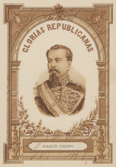 Joaquin Crespo, venezuelansk politiker och soldat av Spanish School