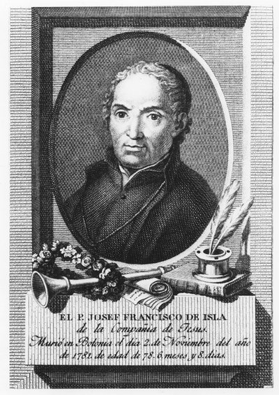 Jose Francisco de Isla (gravyr) av Spanish School