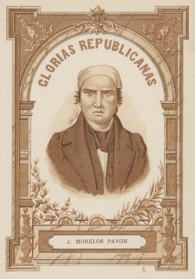 Jose Maria Morelos, mexikansk revolutionär och politiker av Spanish School