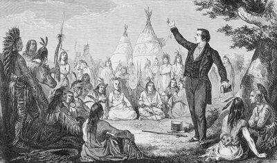 Joseph Smith, grundare av Mormonkyrkan, Preaching to Indians, från 