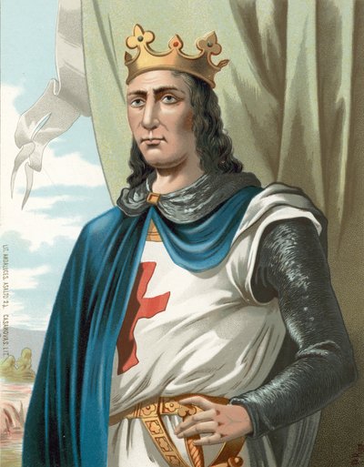 Kung Ludvig IX av Frankrike, eller Saint Louis av Spanish School