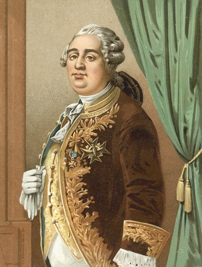 kung Ludvig XVI av Frankrike av Spanish School