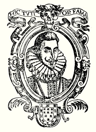 Lope de Vega, spansk poet, dramatiker och romanförfattare (litho) av Spanish School