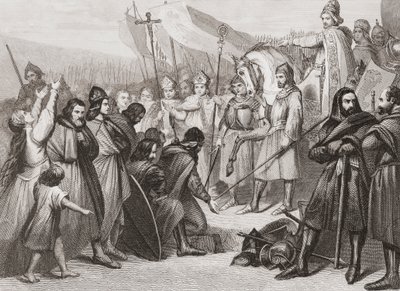 Mauregatus av Asturien, känd som Usurperen av Spanish School