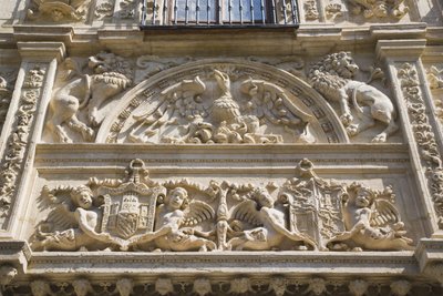 Plateresque fasad, Casa Castril av Spanish School