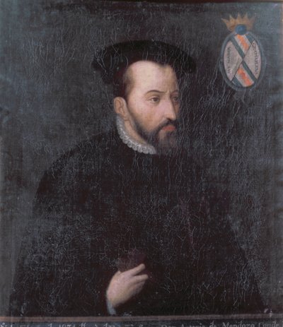 Porträtt av Antonio de Mendoza, ca 1534 (olja på duk) av Spanish School
