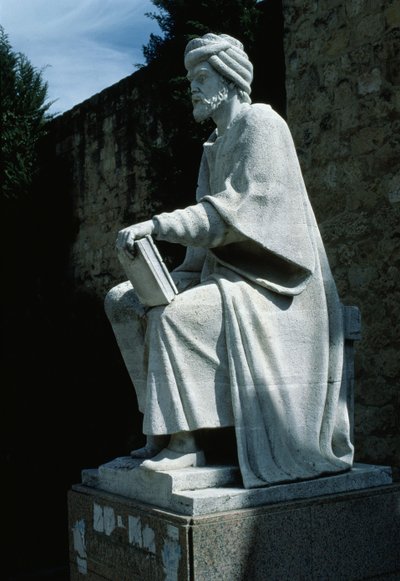 Staty av Averroes (Ibn Rushd) av Spanish School