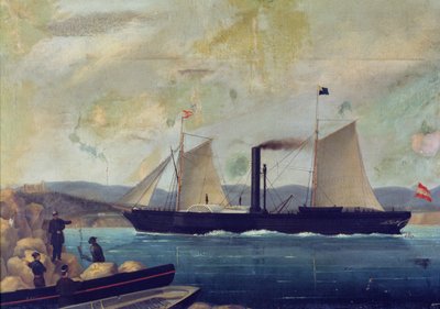 "Mallorcan", skepp som George Sand och Chopin reste till Mallorca på av Spanish School