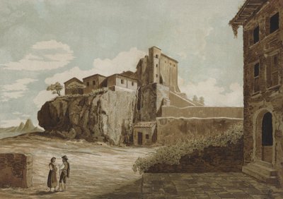 Tarpeiska klippan, Rom av Spanish School