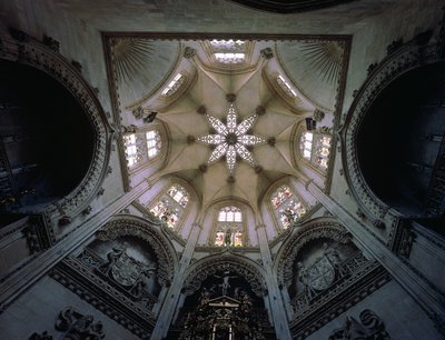 Taket på Capilla del Condestable, sent 1400-tal av Spanish School