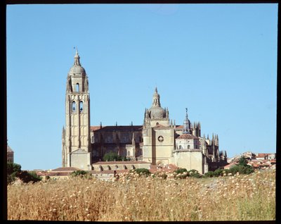 Utsikt över katedralen av Spanish School