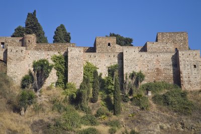 Alcazabas väggar av Spanish School