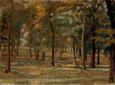 Richmond Park, 1914 av Spencer Gore