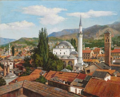 Gazi Husrev Beg-moskén, Sarajevo av Spiro Bocaric