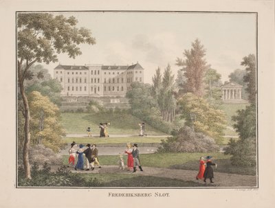 Frederiksbergs slott av Søren L. Lange