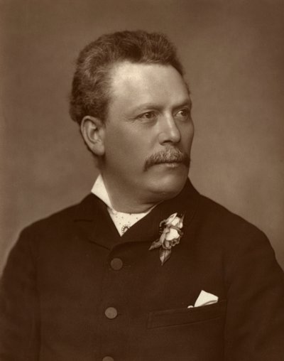 Lionel Brough, brittisk skådespelare, 1884 av St James