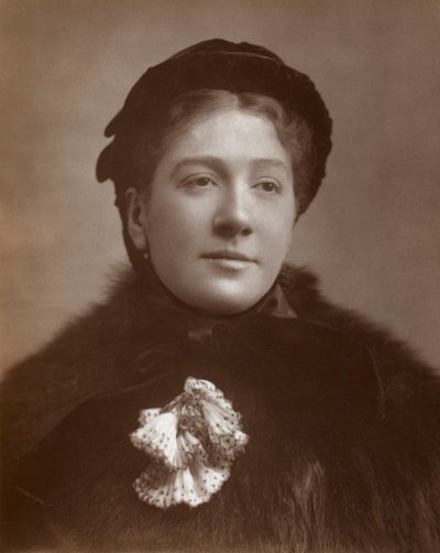 Madge Kendal, brittisk skådespelerska och teaterchef, 1883 av St James