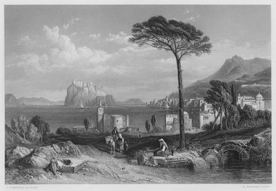 Ischia, från bilden i Kungliga Samlingen av Stanfield