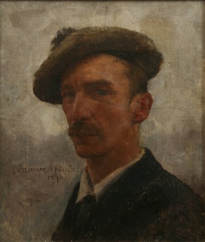Självporträtt av Stanhope Alexander Forbes
