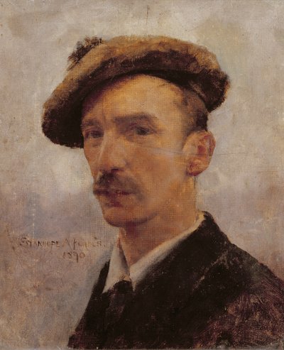 Självporträtt av Stanhope Alexander Forbes