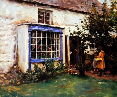 Det blå fönstret av Stanhope Alexander Forbes