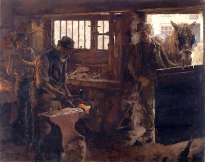Den lilla smedjan av Stanhope Alexander Forbes