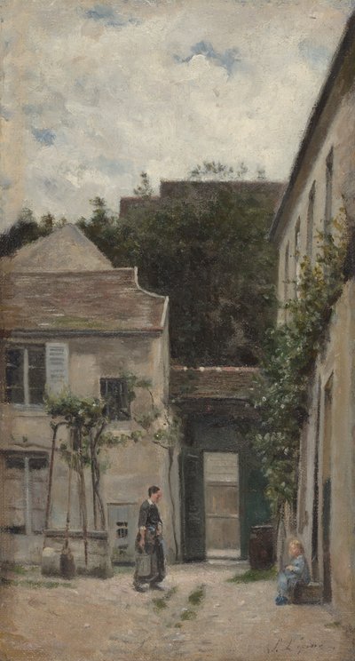 Innergården av Stanislas Lepine