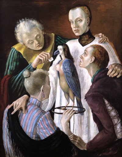 Den sällsynta fågeln, c1850-1890 av Stanislas Lepine