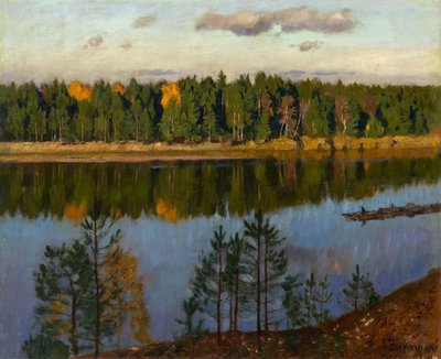Hösten, 1930 av Stanislav Julianovic Zukovskij