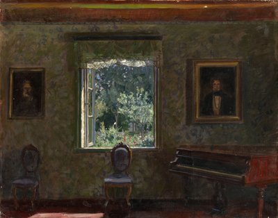 Interiör. Solig dag av Stanislav Julianovic Zukovskij