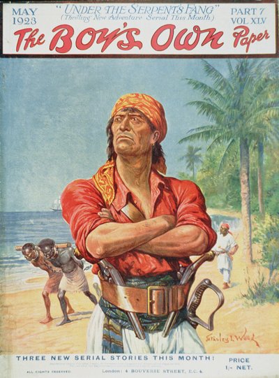 En piratfigur från framsidan av "The Boy