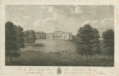 Canwell Hall: gravyr, 1797 av Stebbing Shaw