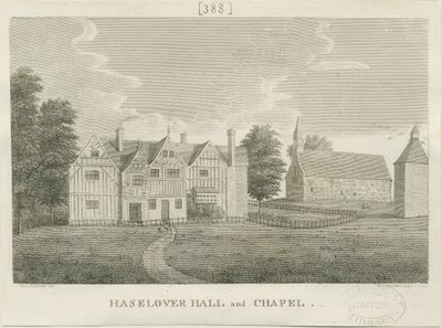 Haselour kapell: gravyr av Stebbing Shaw