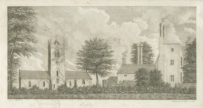 Lapley Church: gravyr av Stebbing Shaw