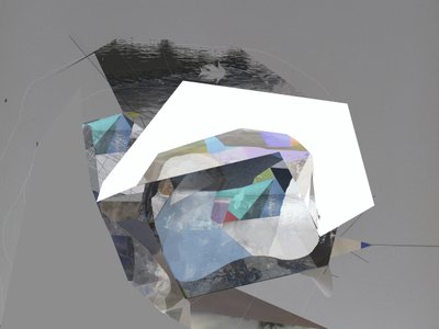 Abstrakt geometrisk reflektion av Stefan Fransson