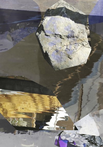 Abstrakta stenreflektioner av Stefan Fransson