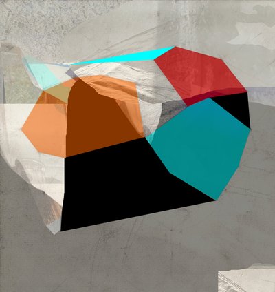 Färgglad abstrakt geometri av Stefan Fransson