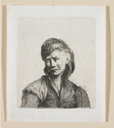 Byst av en kosack av Stefan Juliusz Norblin de la Gourdaine