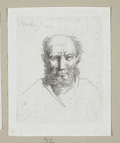 Chef för Old Man av Stefan Juliusz Norblin de la Gourdaine