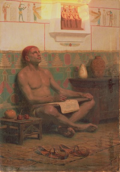 Den kungliga skribenten Rah-Hotep av Stefan Vladislavovich Bakalowicz